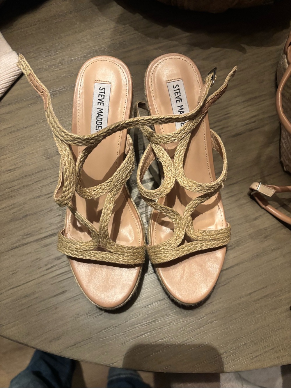 Steve Madden Braided Espadrille Sandals in Tan 9